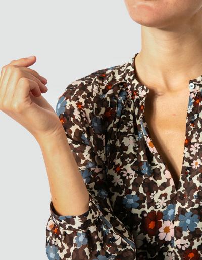 Marc O'Polo Kleid Im Floralen Dessin