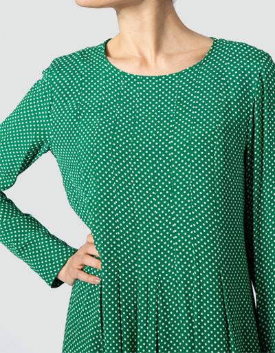 Marc O'Polo Kleid Im Punktedessin