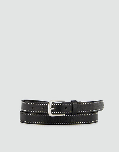 Marc O'Polo Ledergürtel mit Nietenbesatz