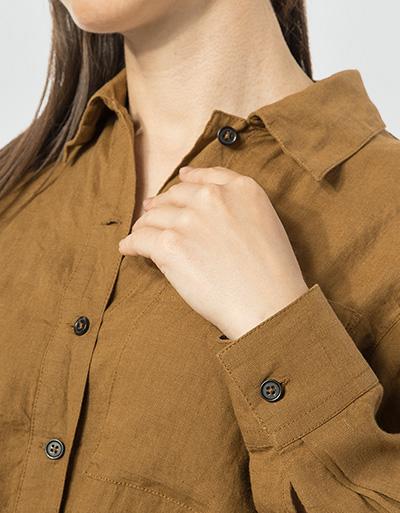 Marc O'Polo Leinen-Overall Mit Taillenband