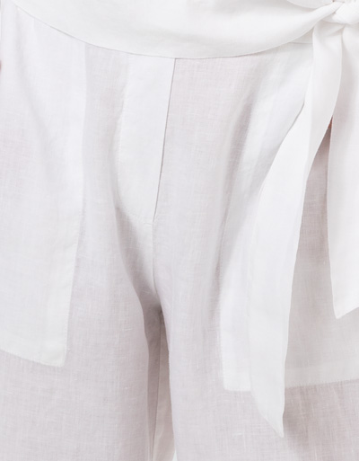 Marc O'Polo Leinenhose Mit Elastikbund