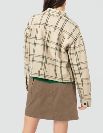 Marc O'Polo Overshirt In Crop-Länge