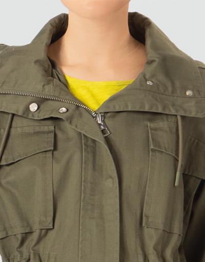 Marc O'Polo Parka In Herringbone-Optik