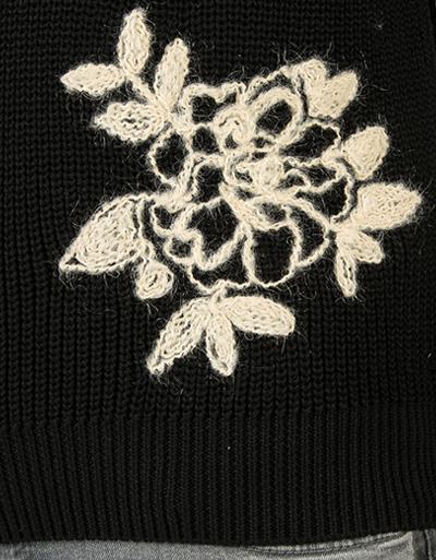 Marc O'Polo Pullover Mit Blumenapplikation