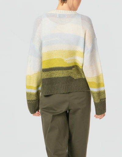 Marc O'Polo Pullover Mit Landscape Optik