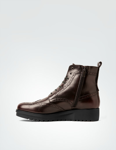 Marc O'Polo Schnürstiefeletten Mit Keilabsatz