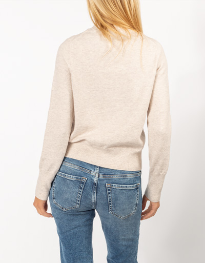 Marc O'Polo Stehkragenpullover Mit Schurwolle