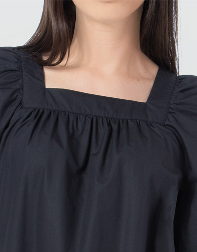 Marc O'Polo Stufenkleid Mit Eckigen Ausschnitt