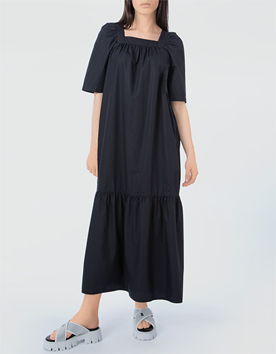 Marc O'Polo Stufenkleid mit eckigen Ausschnitt