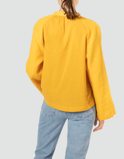 Marc O'Polo Tunikabluse Im Material-Mix