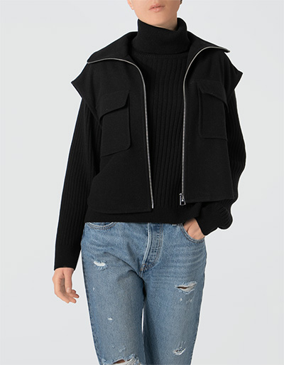 Marc O'Polo Weste im Schurwoll Mix