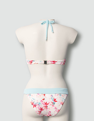 Tommy Hilfiger Neckholder-Bikini Im Floralen Dessin