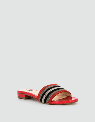 STEFFEN SCHRAUT Pantoletten Mit Edel Verziertem Riemen