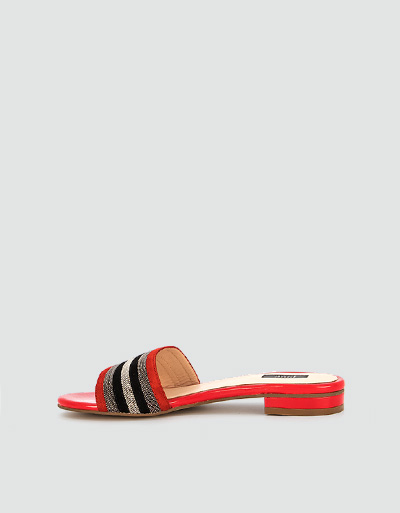 STEFFEN SCHRAUT Pantoletten Mit Edel Verziertem Riemen