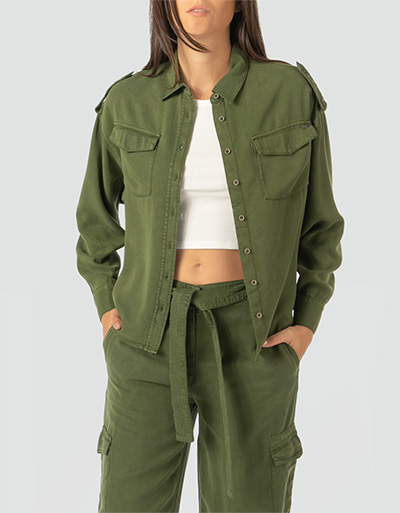 Pepe Jeans Bluse im Utility Look