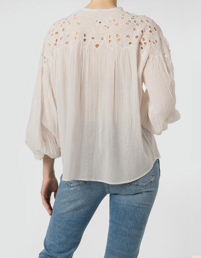 Pepe Jeans Bluse In Kreppqualität