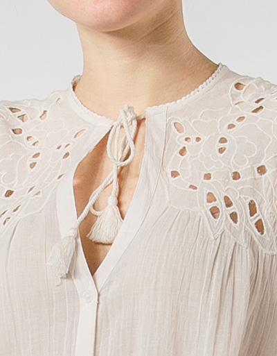 Pepe Jeans Bluse In Kreppqualität