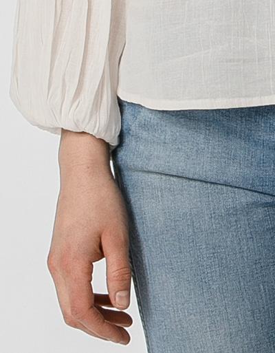 Pepe Jeans Bluse In Kreppqualität