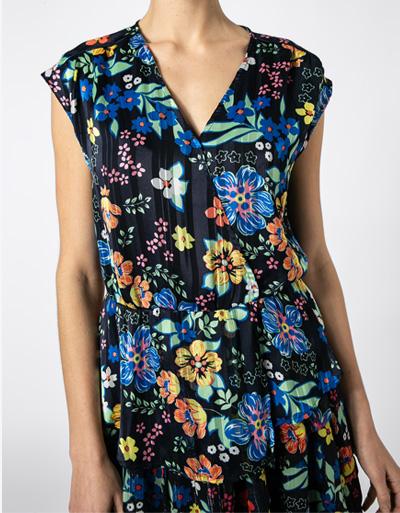 Pepe Jeans Bluse Mit Allover-Muster