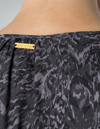 Pepe Jeans Bluse Mit Bindeelement
