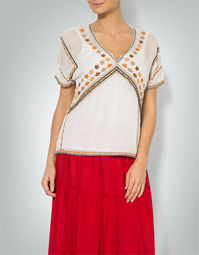 Pepe Jeans Bluse mit kleinem Fledermausärmel