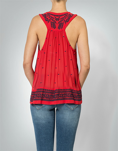 Pepe Jeans Bluse Mit Stickereien
