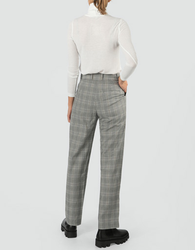 Pepe Jeans Bundfaltenhose Im Tonigen Karo