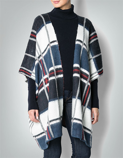 Pepe Jeans Cape im Karo-Look