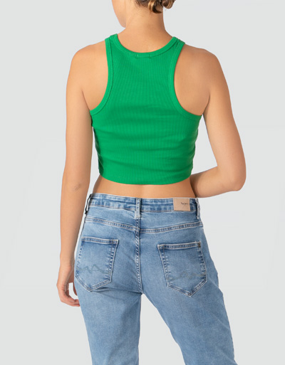 Pepe Jeans Crop Top Aus Baumwoll-Stretch