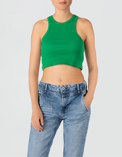 Pepe Jeans Crop Top aus Baumwoll-Stretch