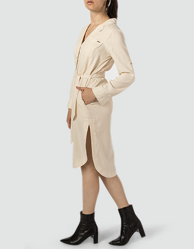 Pepe Jeans Hemdblusenkleid Aus Tencel