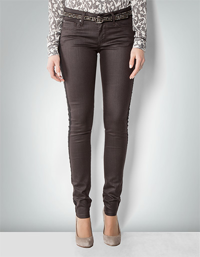 Pepe Jeans Hose Cher in Slim Fit mit Galonstreifen