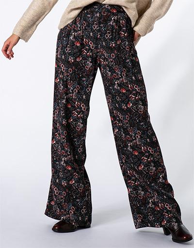 Pepe Jeans Hose mit foraler Musterung
