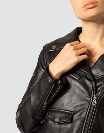 Pepe Jeans Jacke Aus Kunstleder