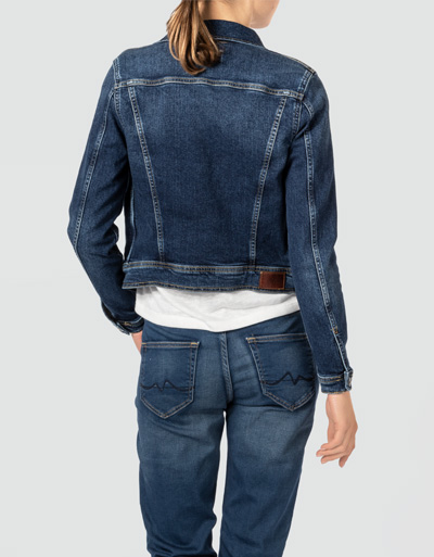 Pepe Jeans Jeansjacke In Dunkler Waschung