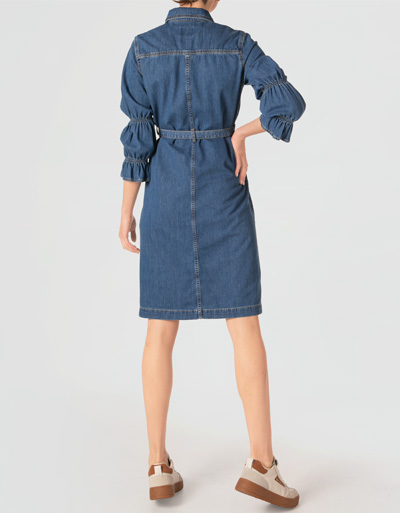 Pepe Jeans Jeanskleid Mit Dezenten Puff-Ärmel