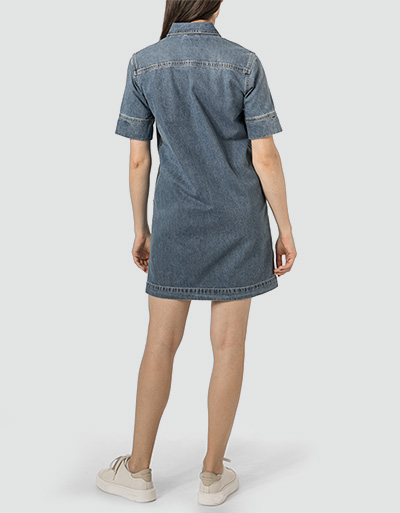 Pepe Jeans Jeanskleid Mit Kurzer Knopfleiste