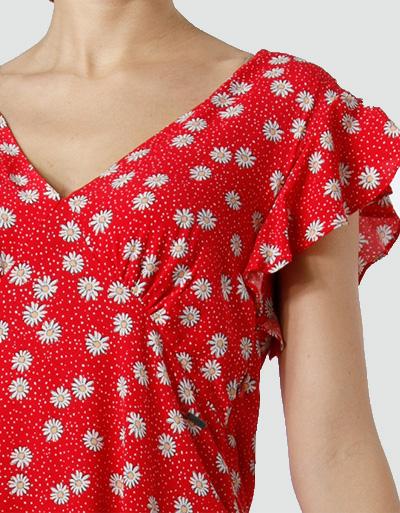 Pepe Jeans Kleid Im Blumen Dessin