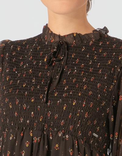 Pepe Jeans Kleid Im Boho Stil