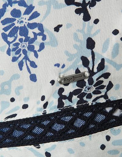 Pepe Jeans Kleid Im Floralen Boho-Stil