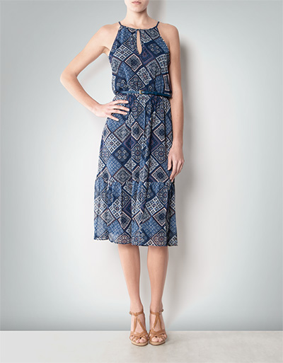 Pepe Jeans Kleid mit Print im Patchwork-Look