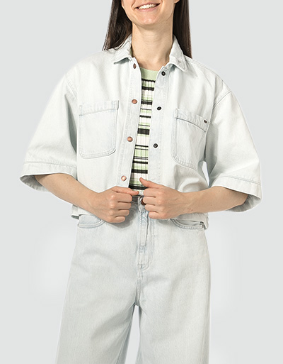 Pepe Jeans Kurze Jeansjacke In Heller Waschung