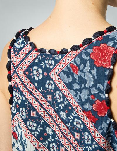 Pepe Jeans Maxikleid Mit Floralem Muster