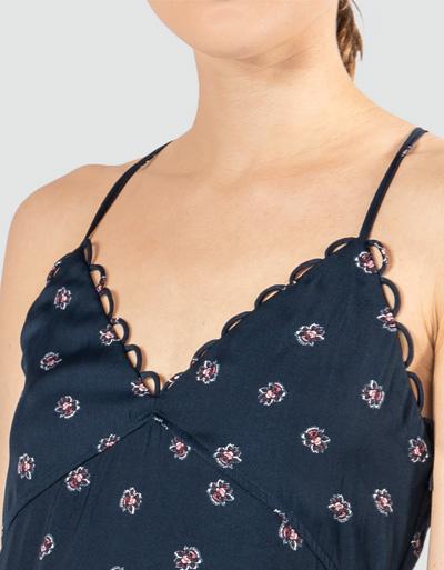 Pepe Jeans Satinkleid Mit Blumenprint