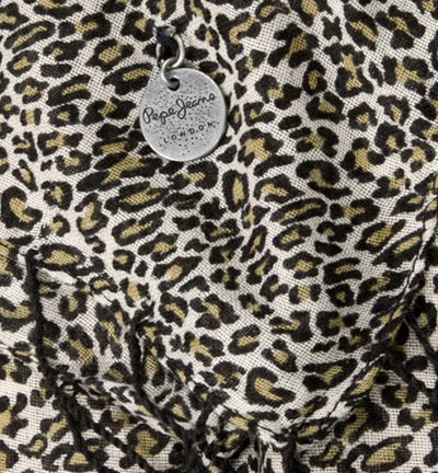 Pepe Jeans Schal Schwarz-ocker