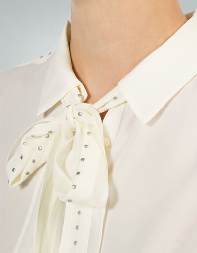 Pepe Jeans Schluppenbluse Mit Nietendetails