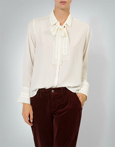 Pepe Jeans Schluppenbluse mit Nietendetails