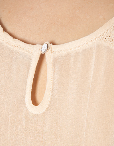 Pepe Jeans Shirt-Bluse In Crêpe-Qualität