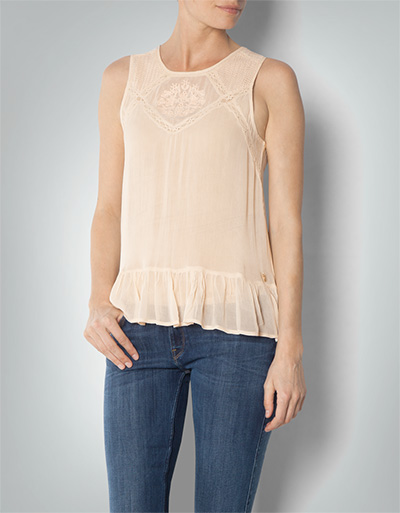 Pepe Jeans Shirt-Bluse in Crêpe-Qualität