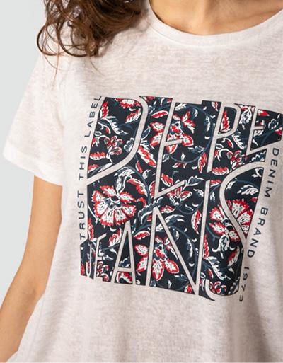 Pepe Jeans T-Shirt Mit Logoprint